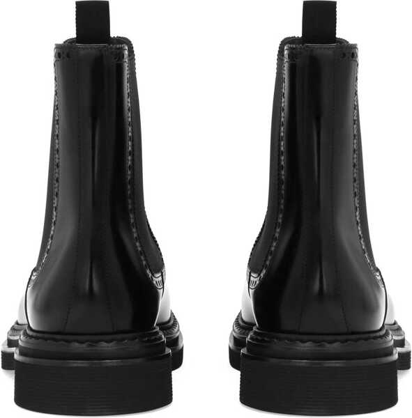 Bocanci casual Dolce & Gabbana Chelsea Ankle Boots NERO Barbati (BM 18531004) 3