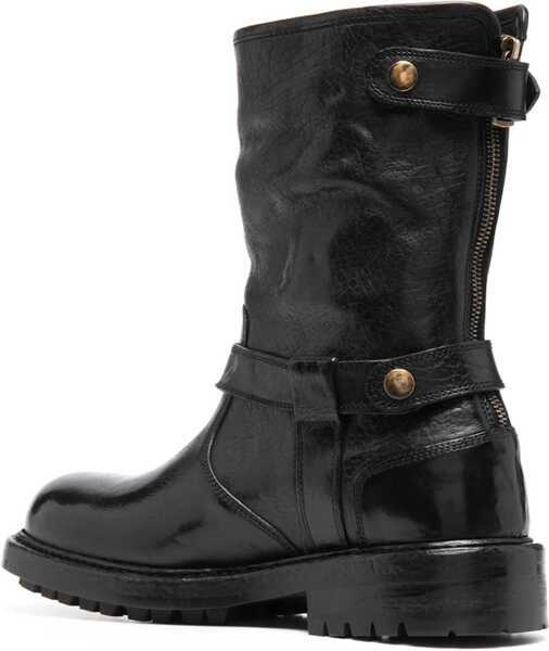 Bocanci casual Dolce & Gabbana Leather Boots NERO Barbati (BM 18531013) 3