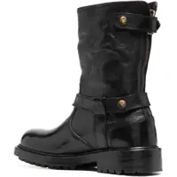 Bocanci casual pentru Barbati - Bocanci casual Dolce & Gabbana Leather Boots NERO Barbati (BM 18531013) - B-mall.ro