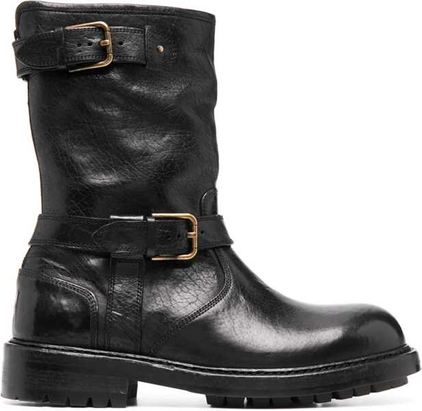 Bocanci casual Dolce & Gabbana Leather Boots NERO Barbati (BM 18531013) 1