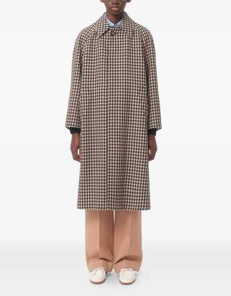 Paltoane Valentino Garavani Vichy check Coat GRANT BEIGE/NOTTE Barbati (BM 18531028) 2