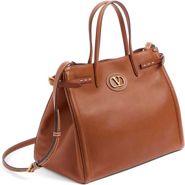 Genti de mana Valentino Garavani Antibes medium Handbag TOBACCO Femei (BM 18531031) 3