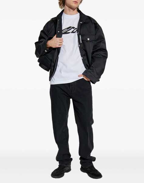 Tricouri DSQUARED2 Logoed T-Shirt WHITE Barbati (BM 18531040) 2