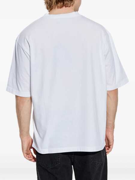 Tricouri DSQUARED2 Logoed T-Shirt WHITE Barbati (BM 18531040) 4