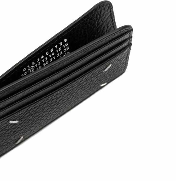 Portofele Maison Margiela Four Stitches Card Holder BLACK Barbati (BM 18531109) 3