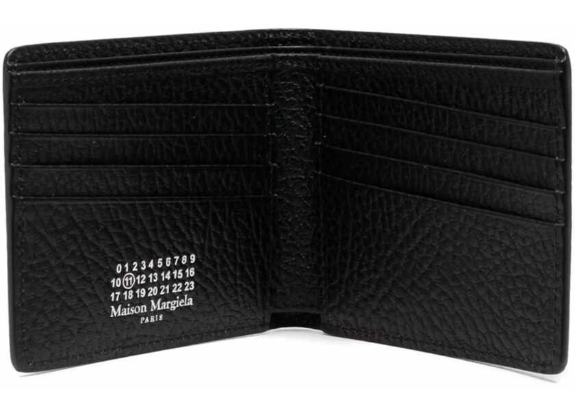 Portofele Maison Margiela Bi-Fold Wallet BLACK Barbati (BM 18531124) 3
