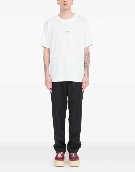 Tricouri MM6 Maison Margiela T-Shirt With Logo WHITE Barbati (BM 18531184) 2