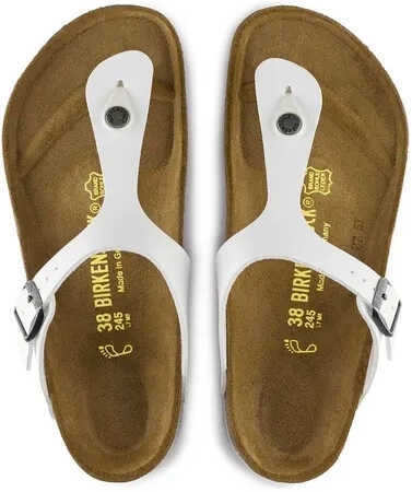 Slapi Birkenstock Gizeh BS White White Femei (BM 18531205) 3
