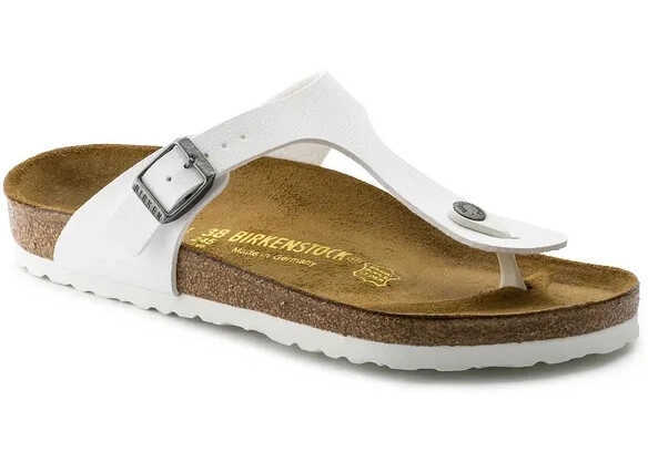 Slapi Birkenstock Gizeh BS White White Femei (BM 18531205) 1