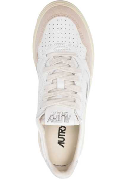 Sneakers AUTRY Medalist Low Sneakers WHITE Femei (BM 18531214) 4
