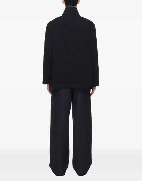 Pantaloni casual STUDIO NICHOLSON Pants With Elastic Waistband BLUE Barbati (BM 18531253) 3