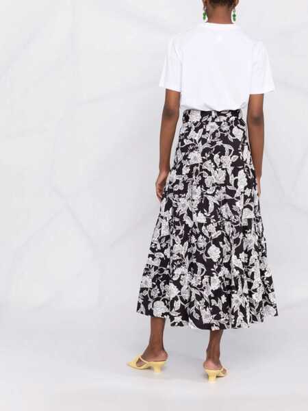 Tricouri Patou Logo Print T-Shirt WHITE Femei (BM 18531265) 4