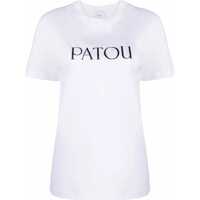 Tricouri T-Shirt Con Stampa Logo Femei
