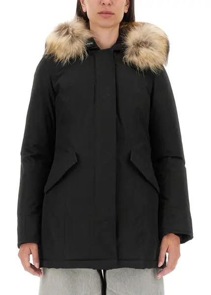 Geci Parka Woolrich Artic Racoon Parka BLACK Femei (BM 18531271) 2