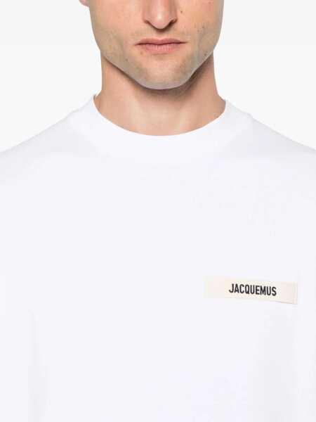 Tricouri JACQUEMUS Long-Sleeved T-Shirt WHITE Barbati (BM 18531274) 5
