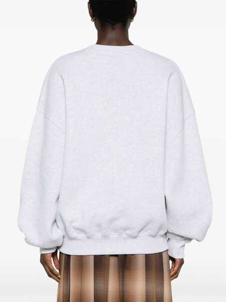 Bluze de trening ROTATE Birger Christensen Heavy Cotton Sweatshirt GREY Femei (BM 18531286) 4