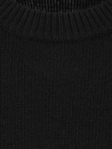 Pulovere casual Stone Island Wool Jersey. BLACK Barbati (BM 18531295) 4