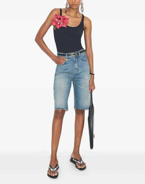 Pantaloni scurti Tory Burch Denim Shorts DENIM Femei (BM 18531346) 2