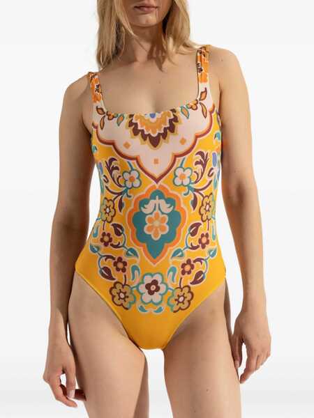 Costume de baie intregi ETRO Printed One-Piece Swimsuit YELLOW Femei (BM 18531358) 2