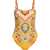 ETRO Printed One-Piece Swimsuit YELLOW