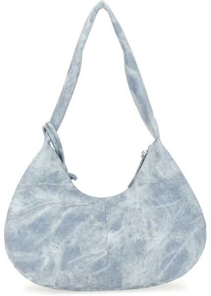 Genti de umar Ganni Medium Bleached Hobo Bag BABY BLUE Femei (BM 18531373) 3