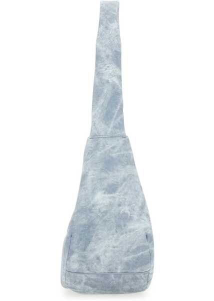 Genti de umar Ganni Medium Bleached Hobo Bag BABY BLUE Femei (BM 18531373) 4