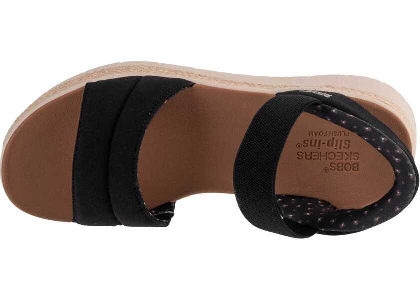Sandale fara toc SKECHERS Slip-Ins: BOBS Sun Ray Black Femei (BM 18531421) 3