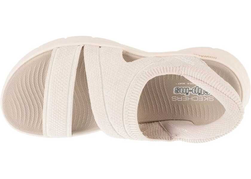 Sandale fara toc SKECHERS Slip-Ins: Go Walk Flex Sandal - Enticing Grey Femei (BM 18531430) 3