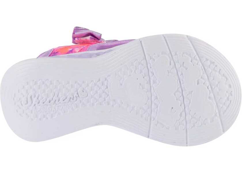 Sandale fara toc SKECHERS S-Lights: Flutter Hearts Sandal - Blurry Love Pink Fete (BM 18531436) 4