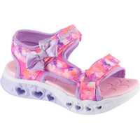 Sandale fara toc S-Lights: Flutter Hearts Sandal - Blurry Love Fete