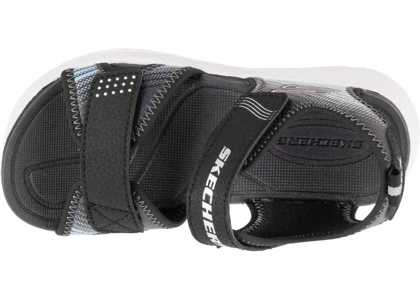 Sandale SKECHERS Microspec-Splash Black Baieti (BM 18531442) 3