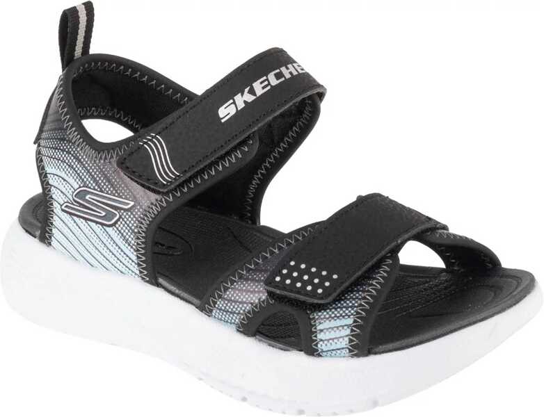 Sandale SKECHERS Microspec-Splash Black Baieti (BM 18531442) 1