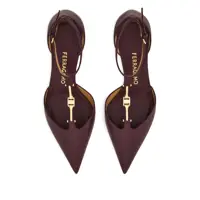 Pantofi cu toc Dama - Pantofi cu toc Salvatore Ferragamo Traci 40 T-Strap Pump Heel 4.0 Low 2 - (BM 18534477) - B-mall.ro