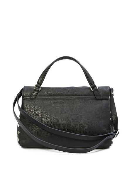 Genti de mana Zanellato Zanellato Black Leather Postina Baby Top Handle Bag Black Femei (BM 18534570) 2