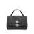 Zanellato Zanellato Black Leather Postina Baby Top Handle Bag Black