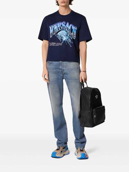 Blugi Versace Versace Jeans Blue Barbati (BM 18534663) 2