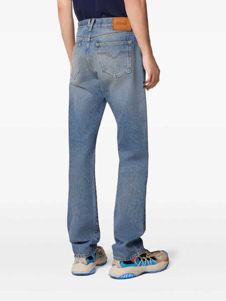 Blugi Versace Versace Jeans Blue Barbati (BM 18534663) 4