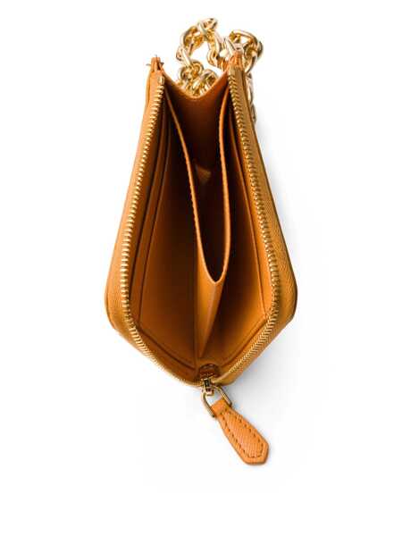 Portofele Prada Prada Wallets ORANGE Femei (BM 18535023) 4