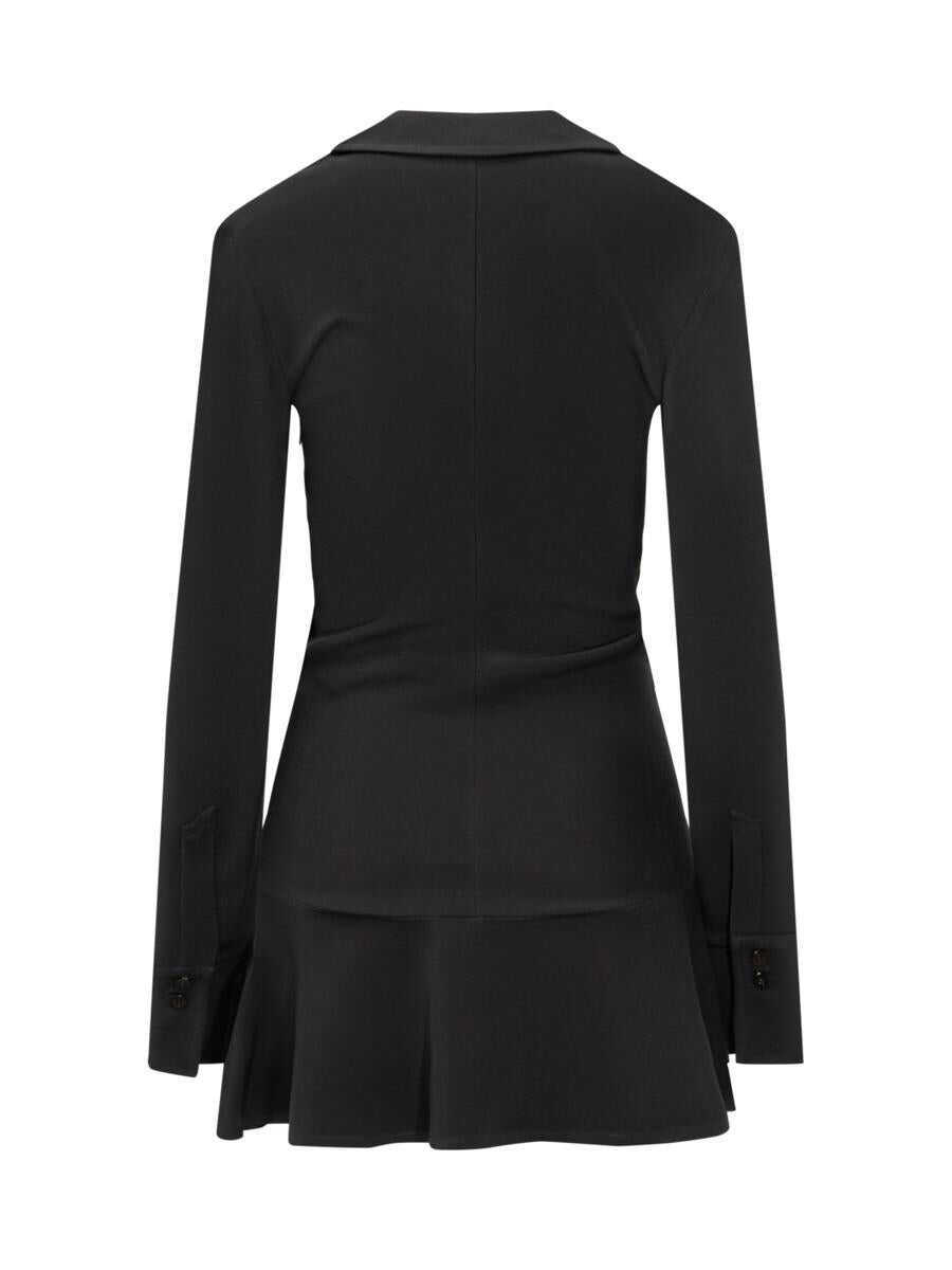 Rochii THE ATTICO The Attico The Attic Mini Dress Black Femei (BM 18535278) 2