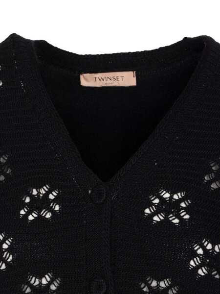 Pulovere TWINSET Twinset Sweaters Black Femei (BM 18535344) 4