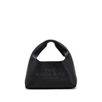 Genti de mana Marc Jacobs Black Leather The Mini Sack Shoulder Bag Femei