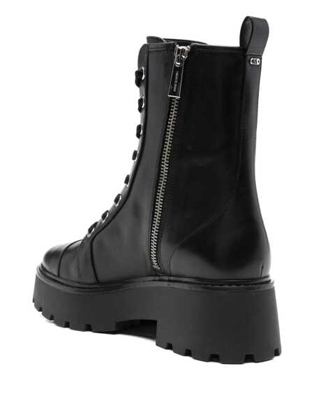 Bocanci Michael Kors Michael Kors Black Leather Ankle Boots Black Femei (BM 18535785) 3