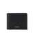 Salvatore Ferragamo 'Florence' Black Bi-Fold Wallet With Logo Lettering On The Front In Leather Man Black