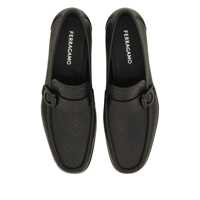 Incaltaminte Salvatore Ferragamo pentru Barbati - Mocasini Salvatore Ferragamo Salvatore Ferragamo Black Leather Caspian Loafers Black Barbati (BM 18536094) - B-mall.ro