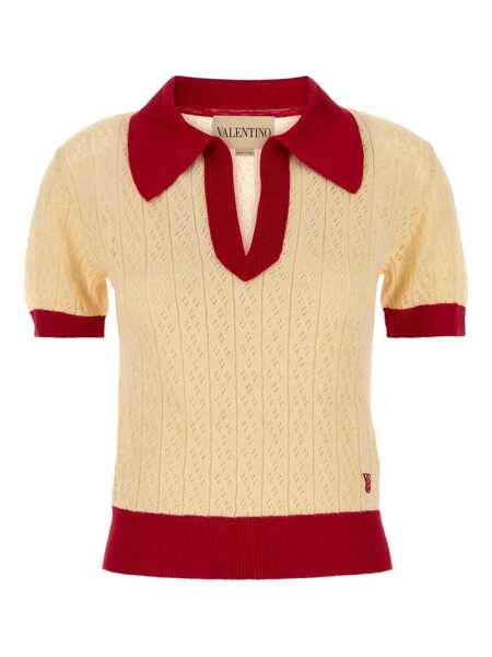 Tricouri Polo Valentino Garavani Valentino Garavani Polo MULTICOLOURED Femei (BM 18536151) 1
