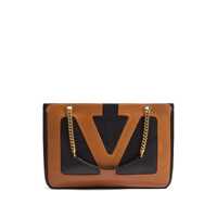 Genti de mana Valentino Garavani Black And Brown Viva Superstar Totes Femei