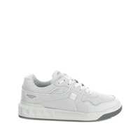 Sneakers Valentino Garavani White Leather Low Top One Stud Sneakers Barbati
