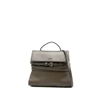Genti de mana Moschino Tie Me Leather Tote Bag Femei