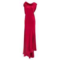 Rochii Alberta Ferretti Satin Dress Femei