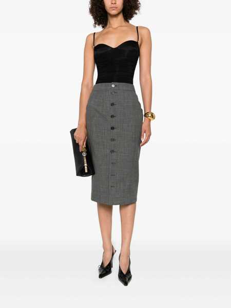 Topuri Elisabetta Franchi Elisabetta Franchi Top Black Femei (BM 18537351) 2